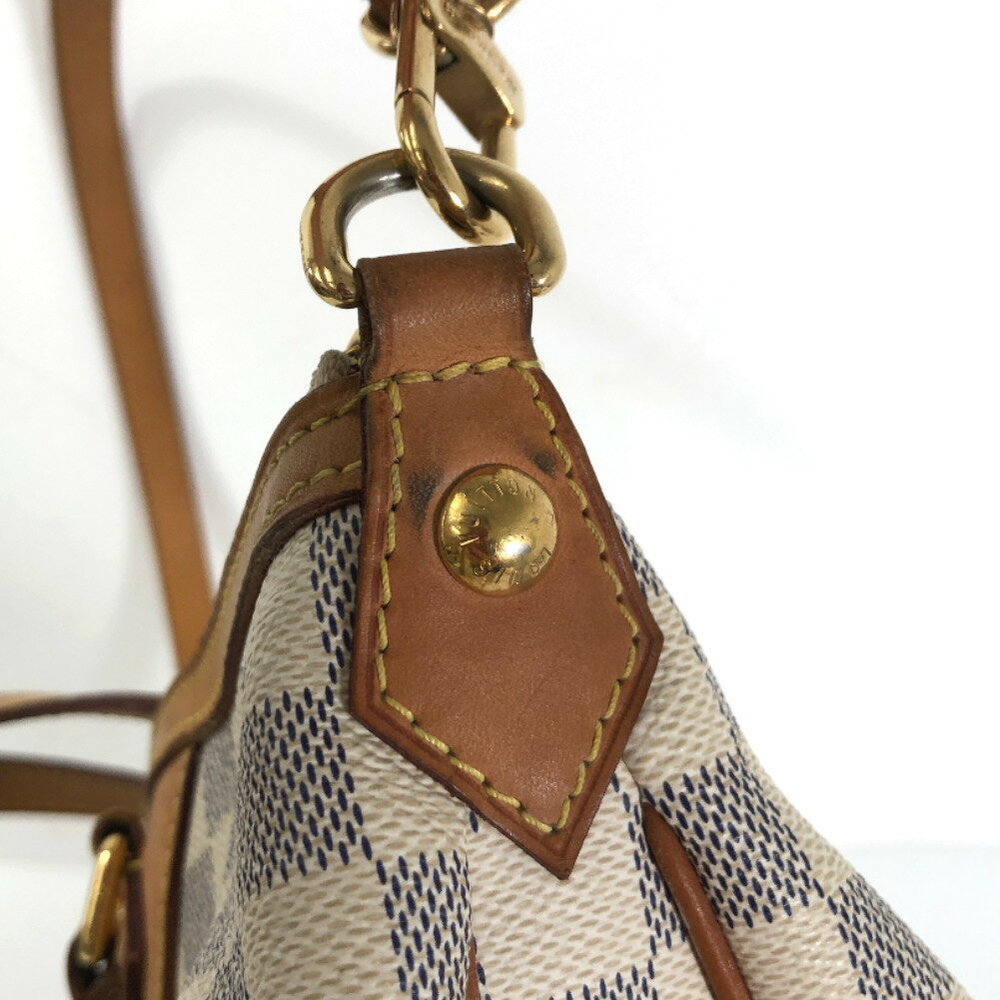 Louis Vuitton Siracusa GM Damier Azur Canvas Shoulder Bag - Picture 12 of 14